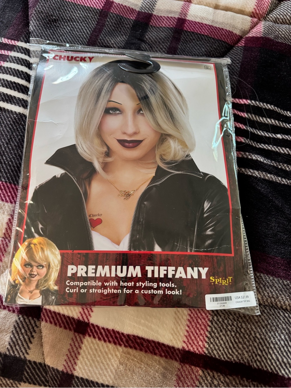Spirit Blonde Wig with Dark Roots